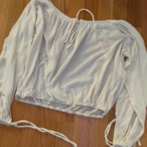 Beachy white long sleeve